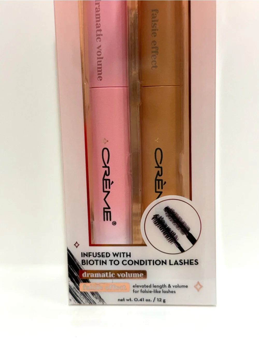 The Crème Shop: Black 3D Mascara Dramatic Duo - Black